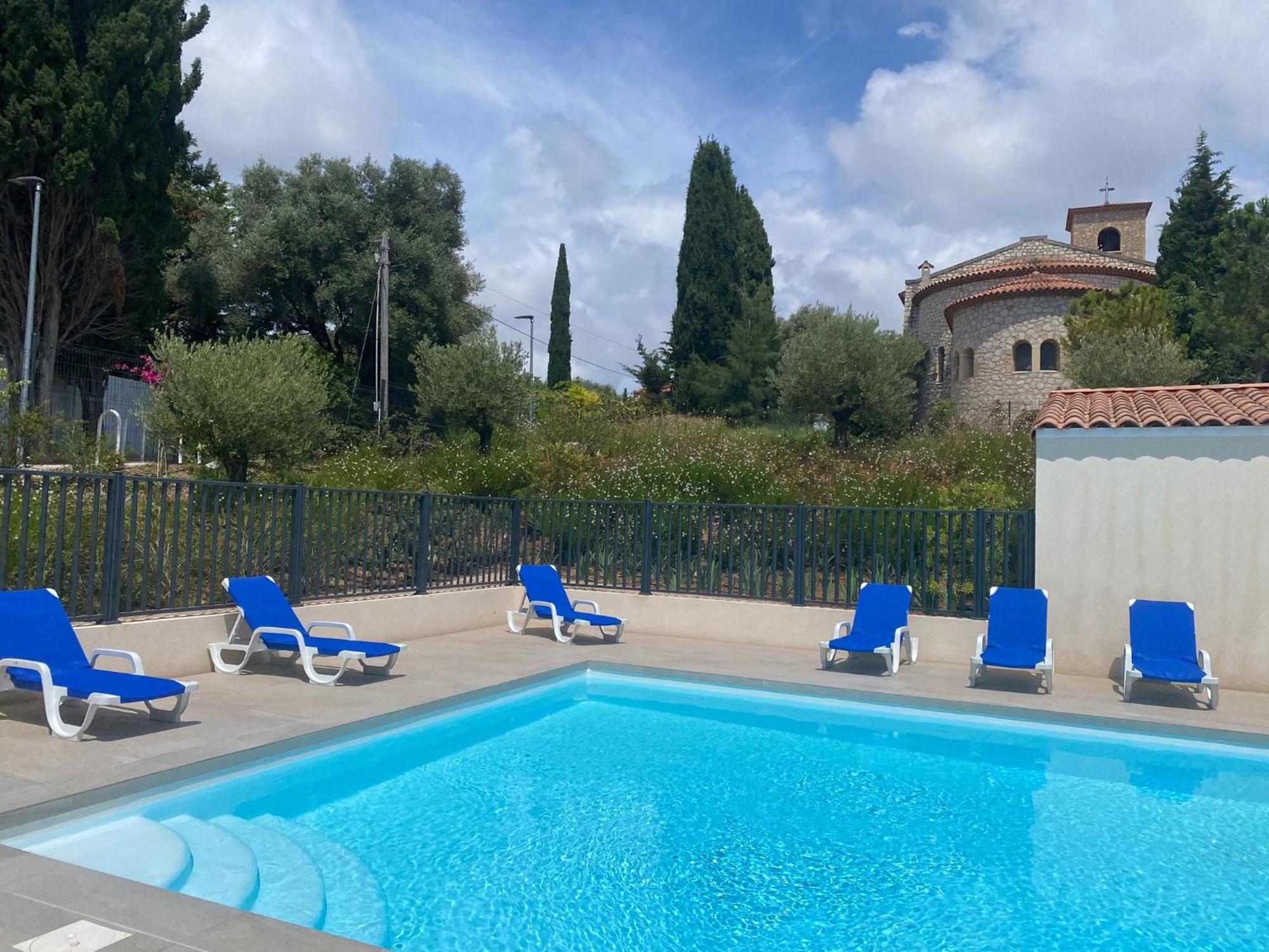 Studio Avec Parking Prive, Piscine Plage 300M Antibes Dış mekan fotoğraf